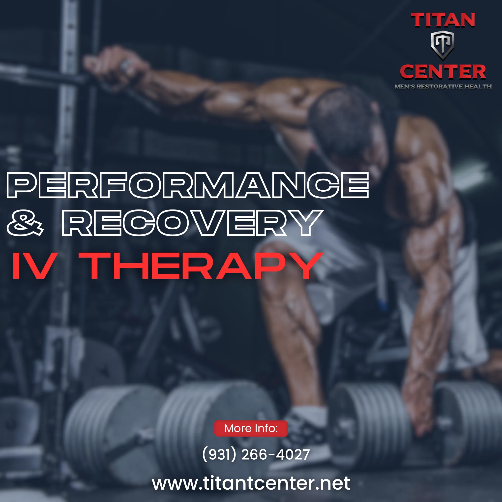 Titan- Performance and recovery IV Performance and Recovery IV therapy infusion from Titan T Center in Clarksville, TN.