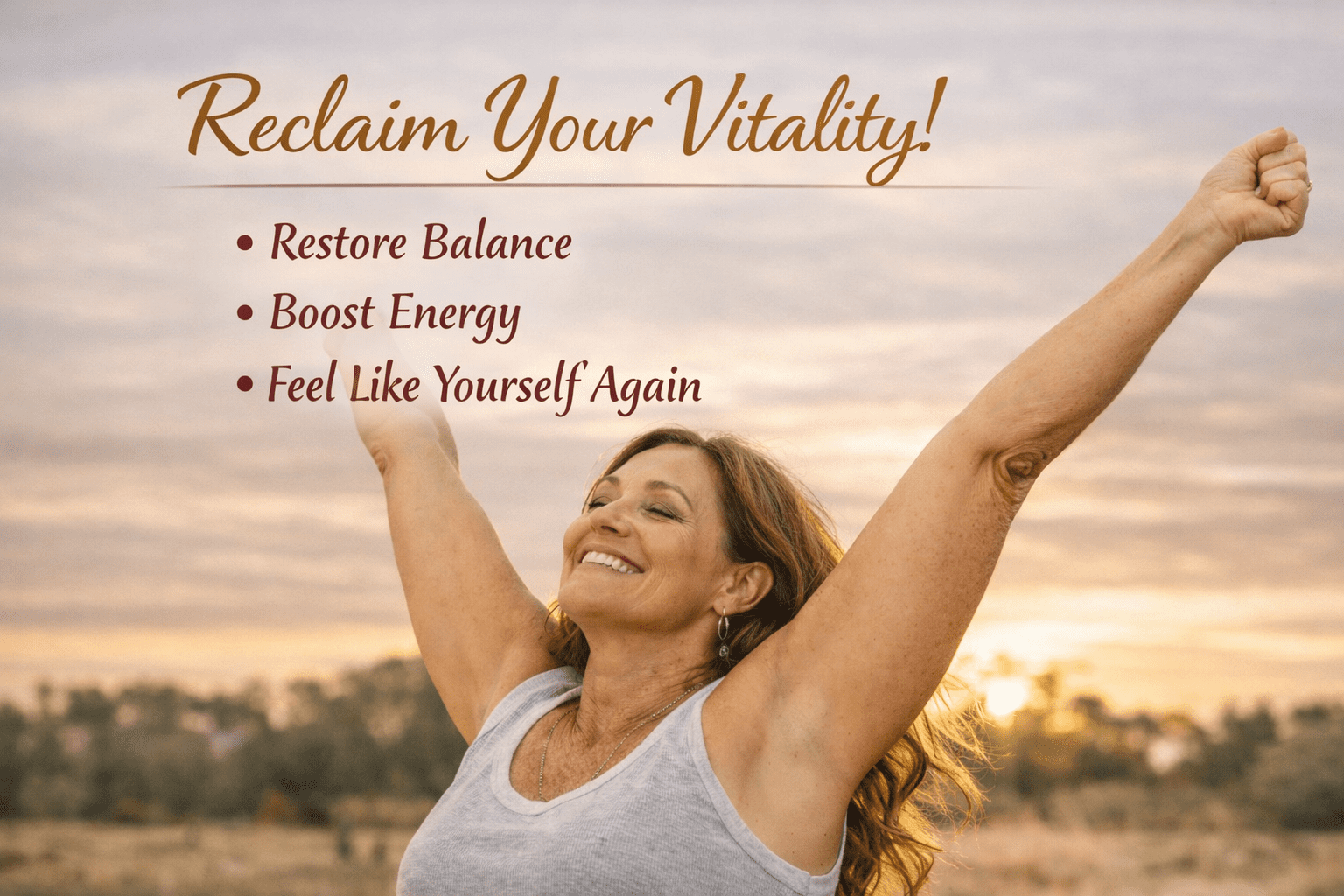 Reclaim your vitality - book a consultation at Titan T-Center